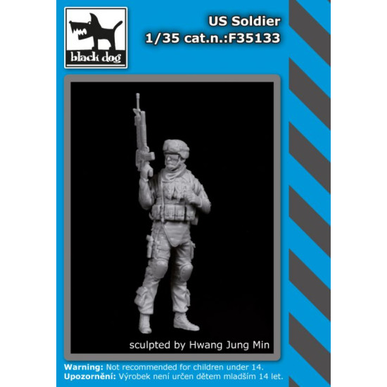 Black Dog F35133 1/35 US soldier in Afghanistan