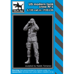 Black Dog F35135 1/35 US modern tank crew #1