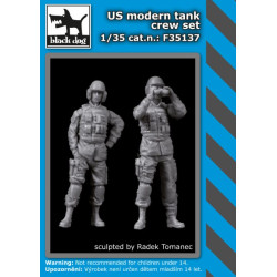 Black Dog F35137 1/35 US modern tank crew set