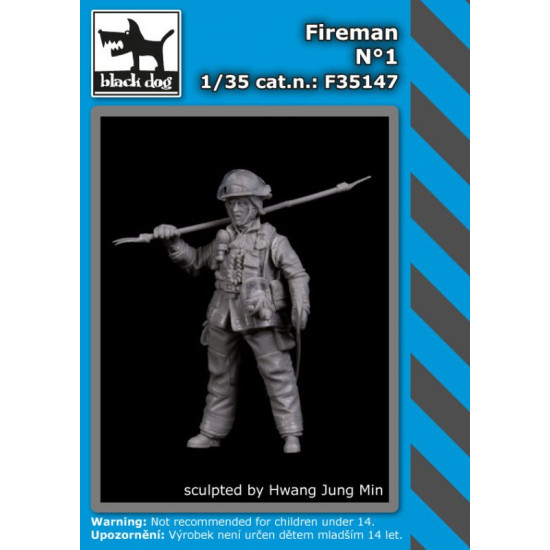 Black Dog F35147 1/35 Fireman #1