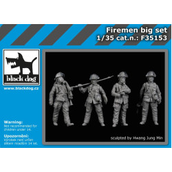 Black Dog F35153 1/35 Firemen big set