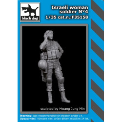 Black Dog F35158 1/35 Israeli woman soldier #4