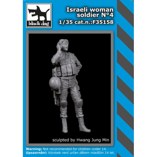 Black Dog F35158 1/35 Israeli woman soldier #4