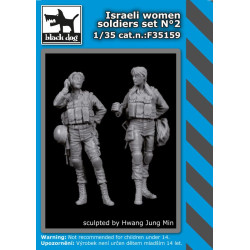 Black Dog F35159 1/35 Israeli women soldiers set #2