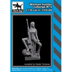 Black Dog F35160 1/35 Woman hunter cyborgs #1