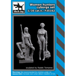 Black Dog F35162 1/35 Woman hunters cyborgs set