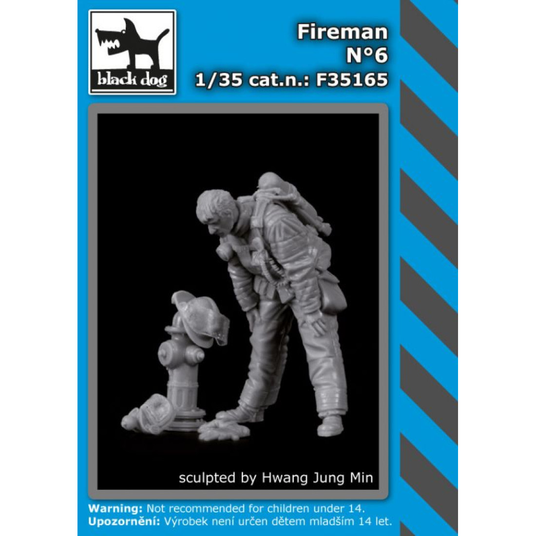 Black Dog F35165 1/35 Fireman #6