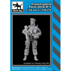 Black Dog F35173 1/35 French patrol Paris 2016 #1