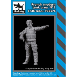 Black Dog F35176 1/35 French modern tank crew #1