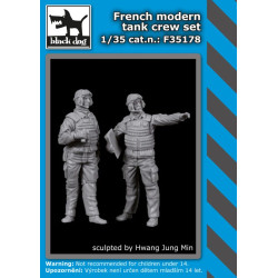 Black Dog F35178 1/35 French modern tank crew set