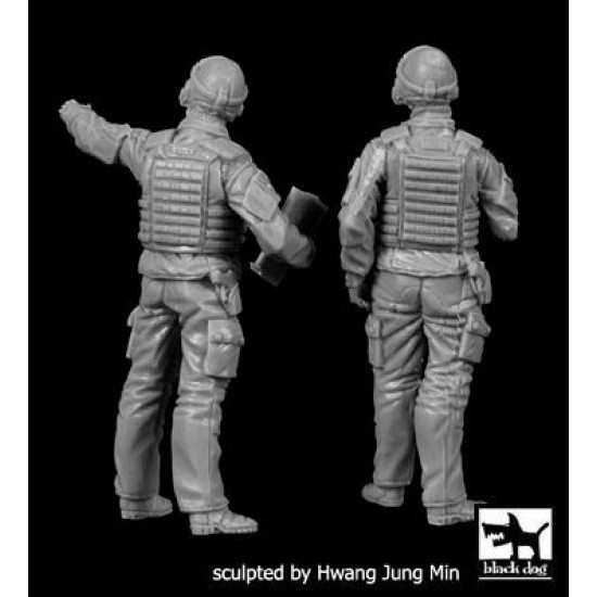 Black Dog F35178 1/35 French modern tank crew set