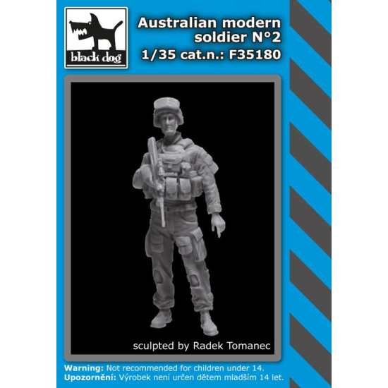 Black Dog F35180 1/35 Australian modern soldier #2 Black Dog F35180 1/35 Australian modern soldier #2