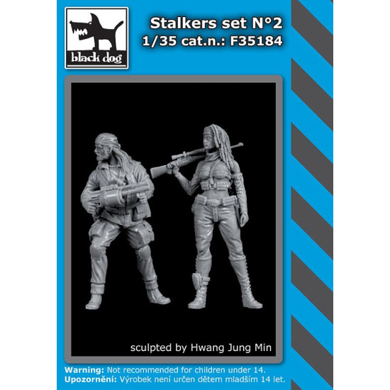 Black Dog F35184 1/35 Stalkers set #2 Black Dog F35184 1/35 Stalkers set #2
