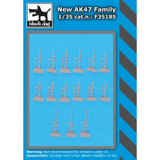 Black Dog F35185 1/35 New AK 47 family