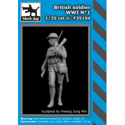 Black Dog F35194 1/35 British soldier WWI #1