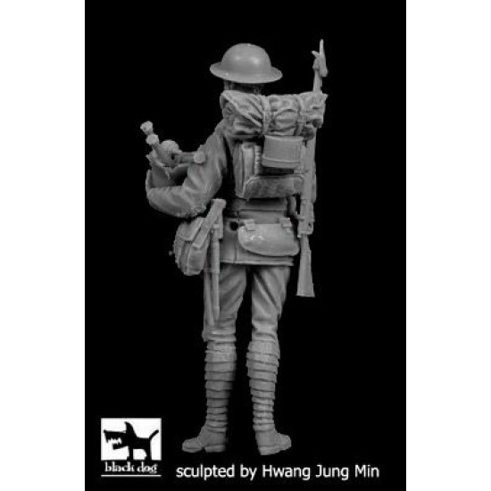 Black Dog F35195 1/35 British soldier WWI #2