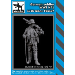 Black Dog F35197 1/35 German soldier WWI #1