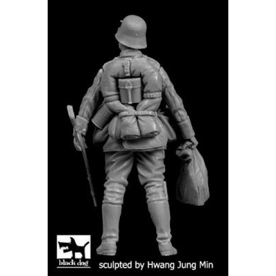 Black Dog F35198 1/35 German soldier WWI #2