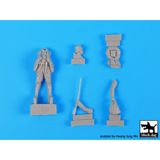 Black Dog F35198 1/35 German soldier WWI #2