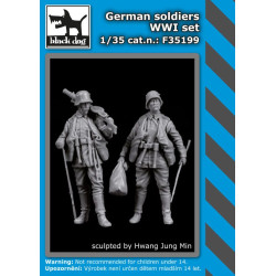 Black Dog F35199 1/35 German soldiers WWI set