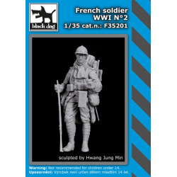 Black Dog F35201 1/35 French soldier WWI #2