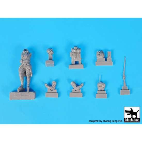 Black Dog F35201 1/35 French soldier WWI #2
