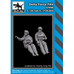 Black Dog F35203 1/35 Delta Force FAV crew