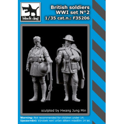 Black Dog F35206 1/35 British soldiers WW I set #2