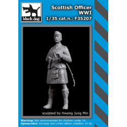 Black Dog F35207 1/35 Scottish officer WW I