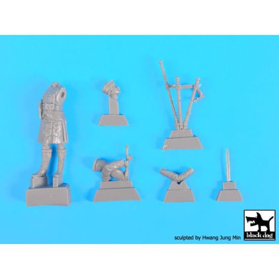 Black Dog F35209 1/35 Scottish piper+officer WW I
