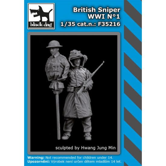 Black Dog F35216 1/35 British sniper WW I #1