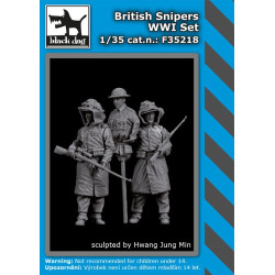 Black Dog F35218 1/35 British snipers WW I set