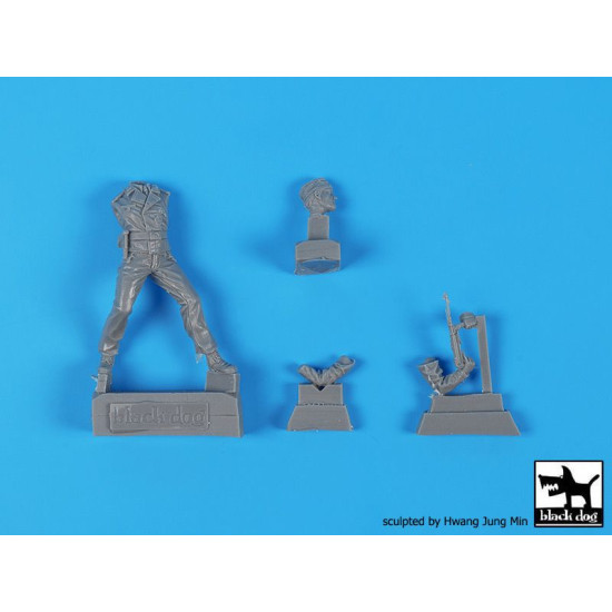 Black Dog F35223 1/35 German tank crew close fight