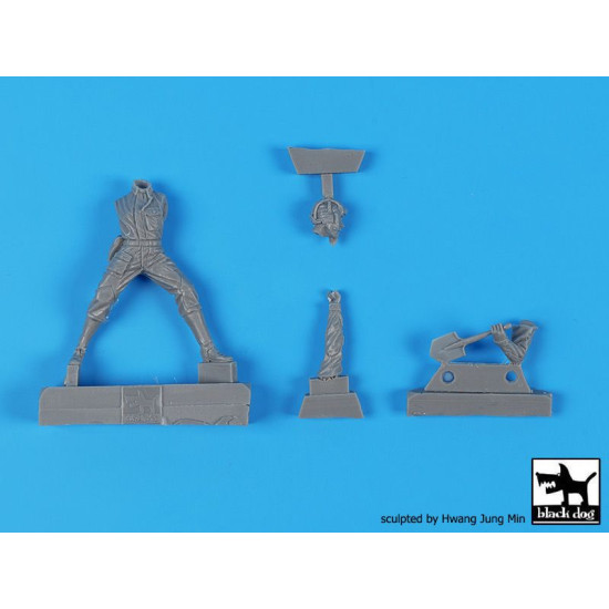 Black Dog F35225 1/35 Soviet + German tank crew close fight #2