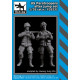 Black Dog F35231 1/35 US paratroopers after jump set