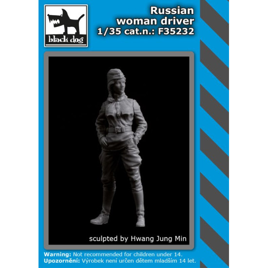 Black Dog F35232 1/35 Russian woman driver