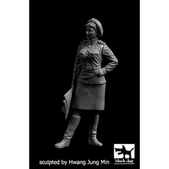 Black Dog F35233 1/35 Russian woman trafic control