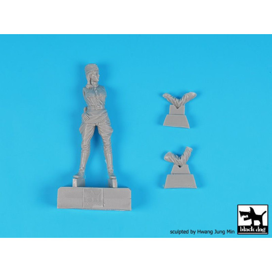 Black Dog F35234 1/35 Russian woman driver+trafic control Black Dog F35234 1/35 Russian woman driver+trafic control