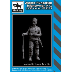 Black Dog F35235 1/35 Austro - Hungarian infantryman #1