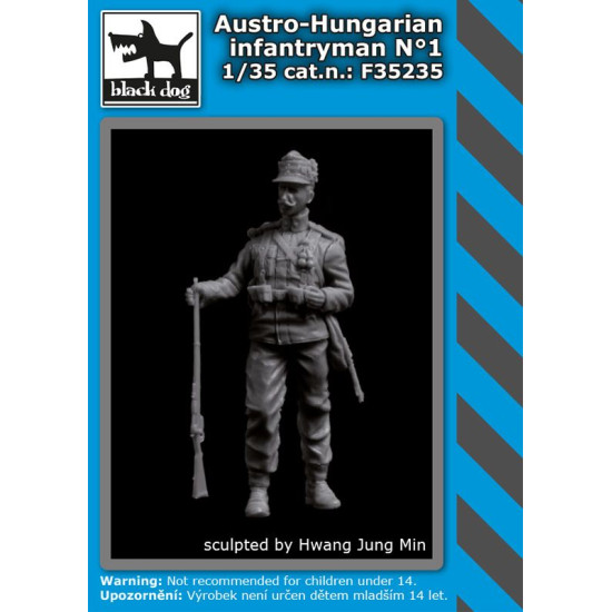 Black Dog F35235 1/35 Austro - Hungarian infantryman #1 Black Dog F35235 1/35 Austro - Hungarian infantryman #1