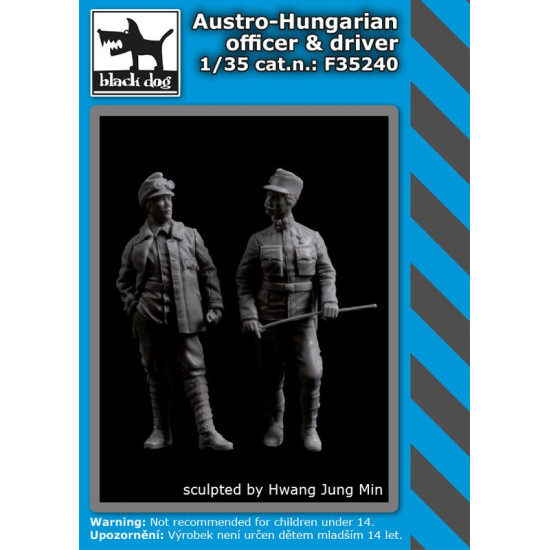 Black Dog F35240 1/35 Austro - Hungarian officer & driver
