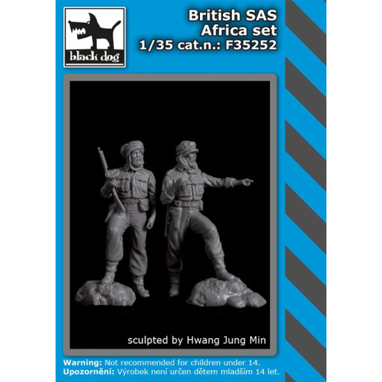 Black Dog F35252 1/35 British SAS Africa set