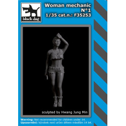 Black Dog F35253 1/35 Woman mechanic #1