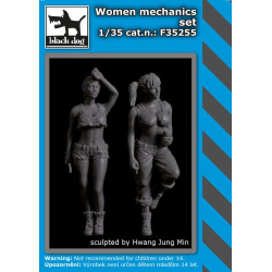 Black Dog F35255 1/35 Women mechanics set