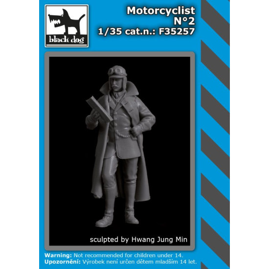 Black Dog F35257 1/35 Motorcyclist #2