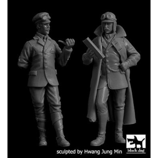 Black Dog F35258 1/35 Motorcyclists set