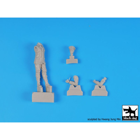 Black Dog F35258 1/35 Motorcyclists set