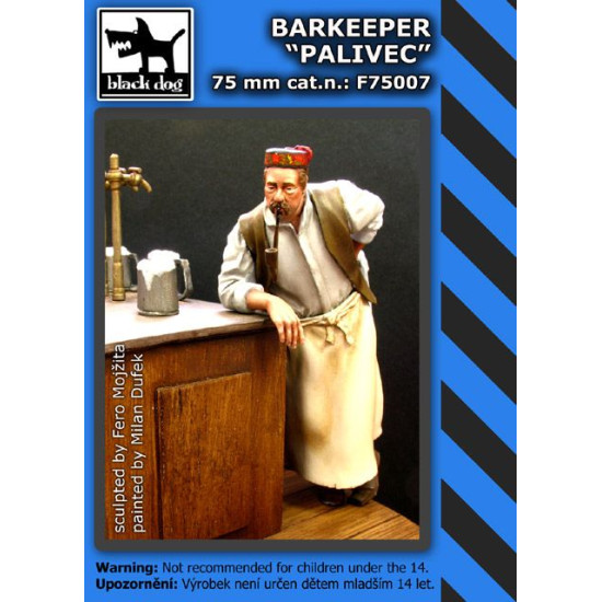 Black Dog F75007 75mm Barkeeper Palivec