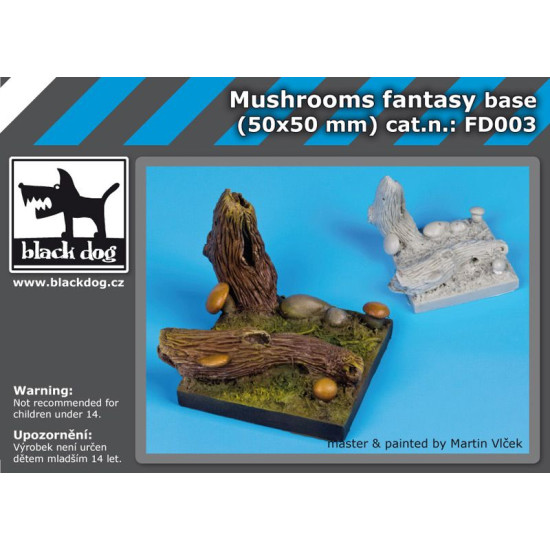 Black Dog FD003 Mushrooms fantasy base