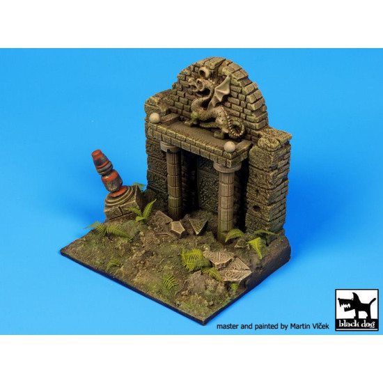 Black Dog FD008 Dragon house fantasy base